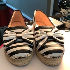 Kate Spade wedge espadrilles never worn.